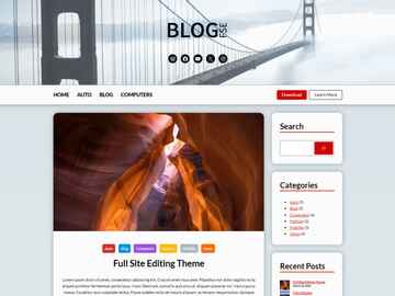 Blog FSE wordpress theme
