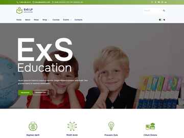 ExS Education wordpress theme