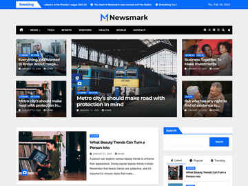 Newsmark wordpress theme